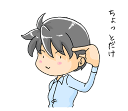 Hand sign Mer-Bow sticker #10484848