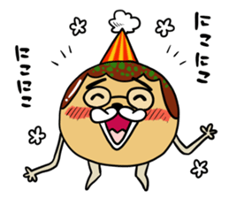 TAKOYAKI DOG Tacoron sticker #10485291