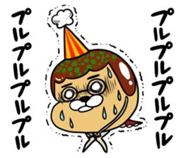 TAKOYAKI DOG Tacoron sticker #10485301