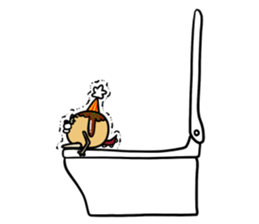 TAKOYAKI DOG Tacoron sticker #10485303