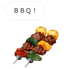 Wanna eat!Can't help stopping appetite!! sticker #10485422