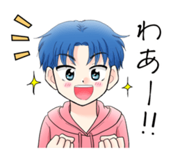 Energetic & crybaby boy Sticker sticker #10485626