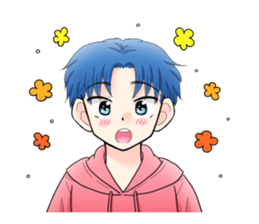 Energetic & crybaby boy Sticker sticker #10485627