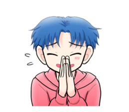 Energetic & crybaby boy Sticker sticker #10485630