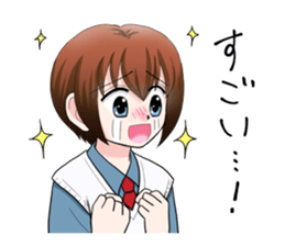 Energetic & crybaby boy Sticker sticker #10485645