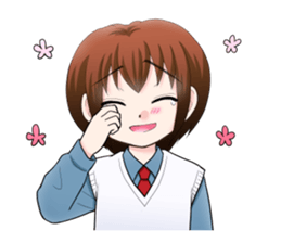 Energetic & crybaby boy Sticker sticker #10485648