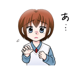 Energetic & crybaby boy Sticker sticker #10485650