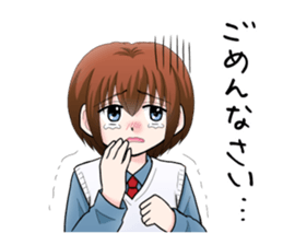 Energetic & crybaby boy Sticker sticker #10485652