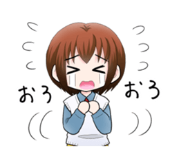 Energetic & crybaby boy Sticker sticker #10485653