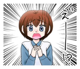 Energetic & crybaby boy Sticker sticker #10485656