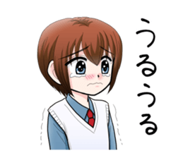 Energetic & crybaby boy Sticker sticker #10485660