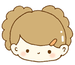 Cute sticker girls use sticker #10485708