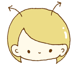 Cute sticker girls use sticker #10485732