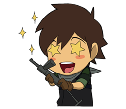 Danu - (Battle of Surabaya) sticker #10485946