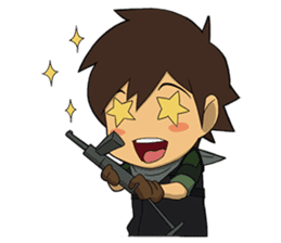 Danu - (Battle of Surabaya) sticker #10485946