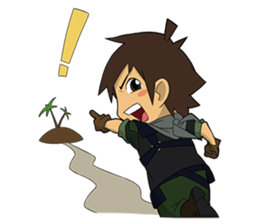 Danu - (Battle of Surabaya) sticker #10485963