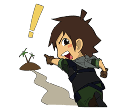 Danu - (Battle of Surabaya) sticker #10485963