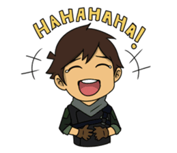 Danu - (Battle of Surabaya) sticker #10485968