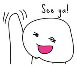 English baby sticker #10486071