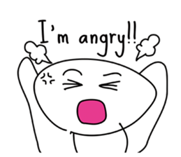 English baby sticker #10486072