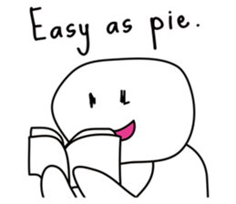 English baby sticker #10486075