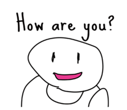 English baby sticker #10486076