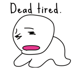 English baby sticker #10486079