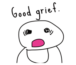 English baby sticker #10486082