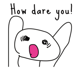 English baby sticker #10486084