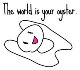 English baby sticker #10486087