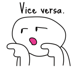 English baby sticker #10486088