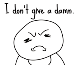 English baby sticker #10486089