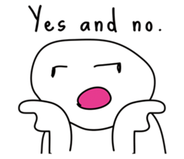 English baby sticker #10486093