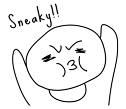 English baby sticker #10486097