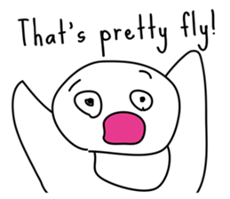 English baby sticker #10486101