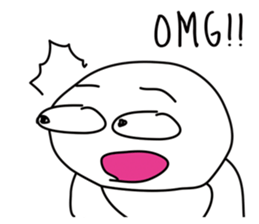 English baby sticker #10486103