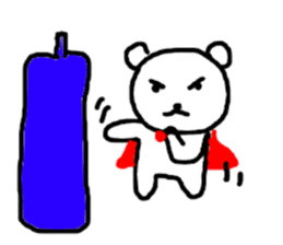 Hero of the bear sticker #10486139