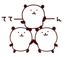 panda... sticker #10486166