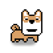 Pixel Pups sticker #10486904