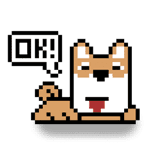 Pixel Pups sticker #10486906