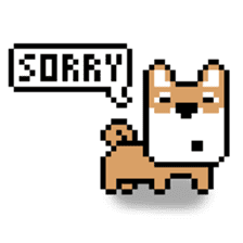 Pixel Pups sticker #10486907