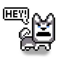Pixel Pups sticker #10486910
