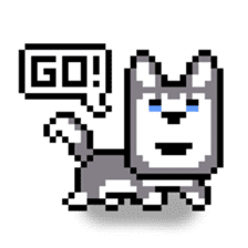 Pixel Pups sticker #10486912
