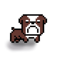 Pixel Pups sticker #10486915