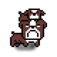 Pixel Pups sticker #10486919