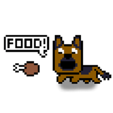 Pixel Pups sticker #10486922