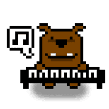 Pixel Pups sticker #10486925