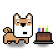 Pixel Pups sticker #10486928