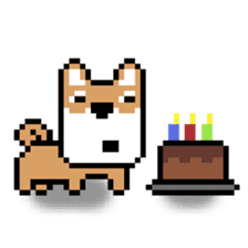 Pixel Pups sticker #10486928