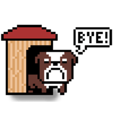 Pixel Pups sticker #10486930